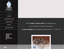 Tablet Screenshot of laverieledelta.com